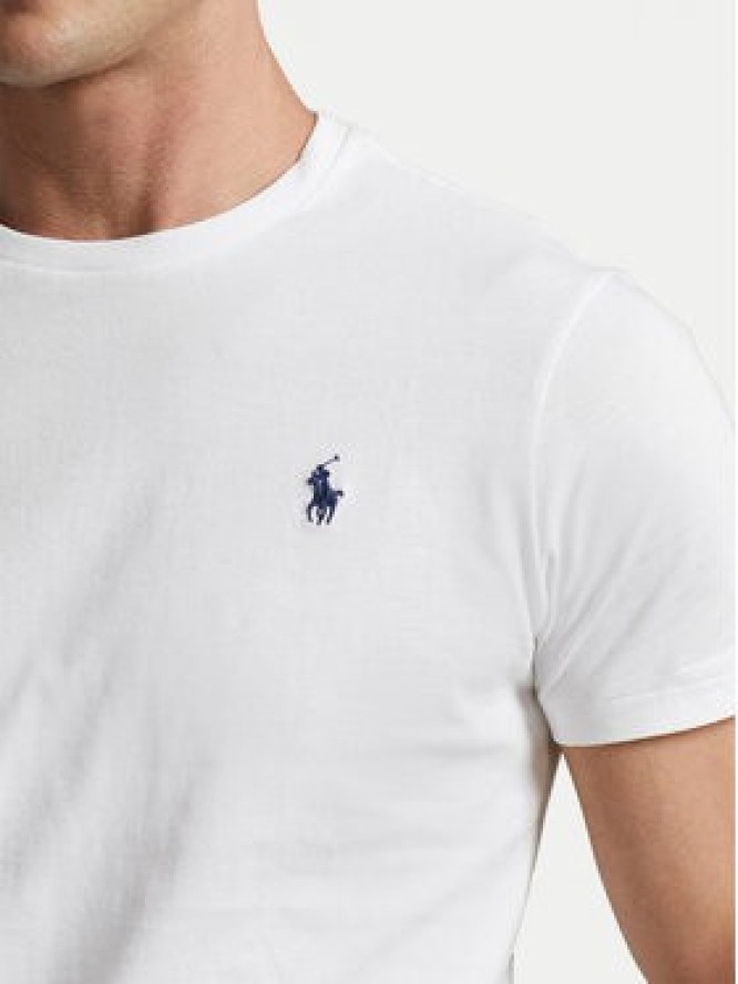 Polo Ralph Lauren T-Shirt 710680785 Biały Custom Slim Fit