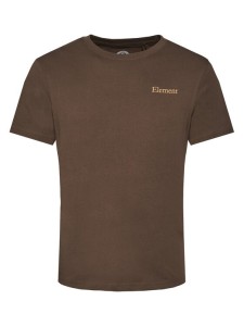 Element T-Shirt Sbxe Prevent ELYZT00488 Brązowy Regular Fit