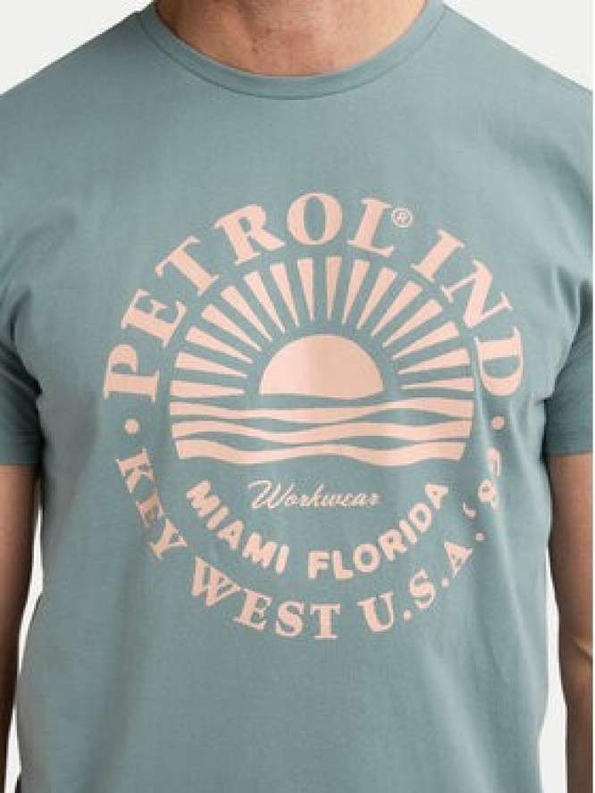 Petrol Industries T-Shirt M-1050-TSR127 Niebieski Regular Fit