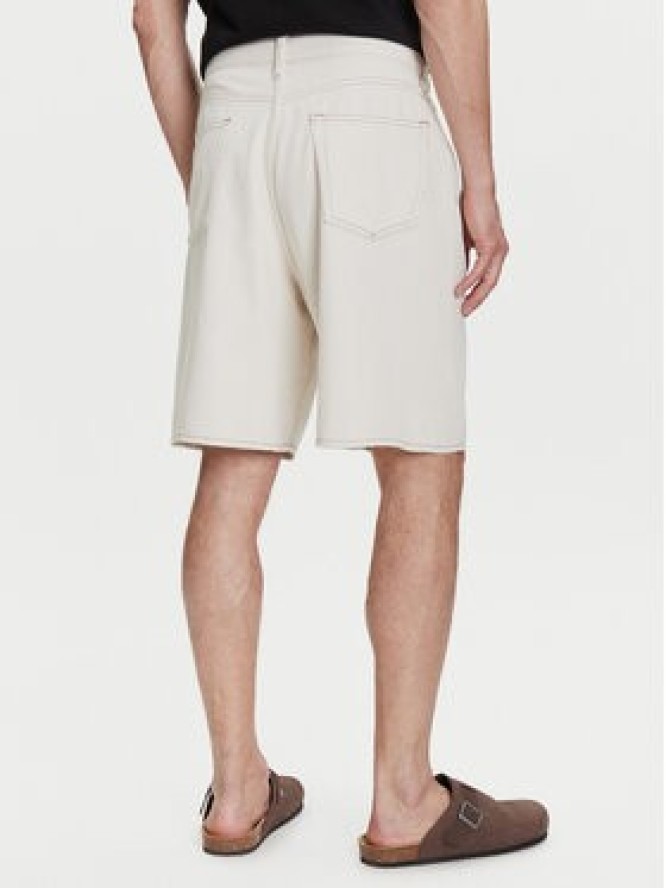 Gap Szorty jeansowe 781609 Beżowy Loose Fit