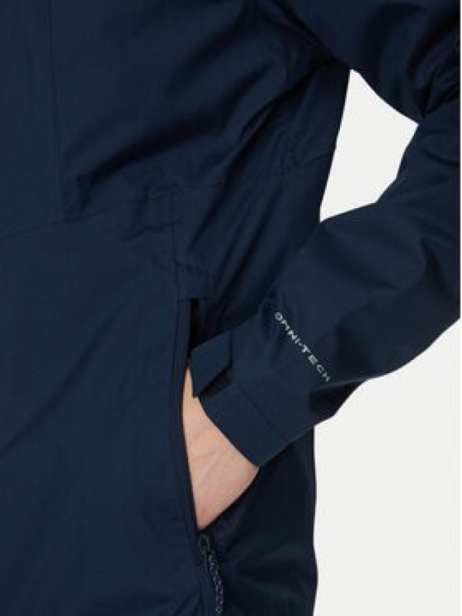 Columbia Kurtka przeciwdeszczowa Inner Limits II EO0088 Granatowy Regular Fit