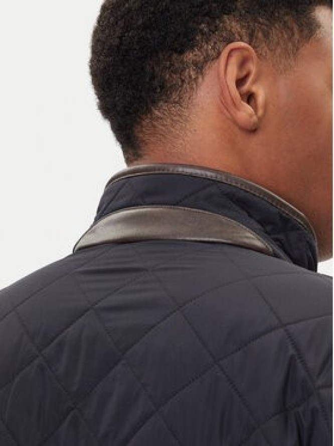 Barbour Kurtka przejściowa Powell MQU0281NY71 Granatowy Slim Fit