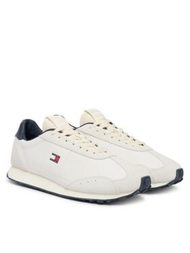 Tommy Jeans Sneakersy Tjm Retro Runner Archive Mix Mat EM0EM01763 Beżowy jasny