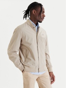Tommy Hilfiger Kurtka bomber MW0MW36665 Beżowy Regular Fit
