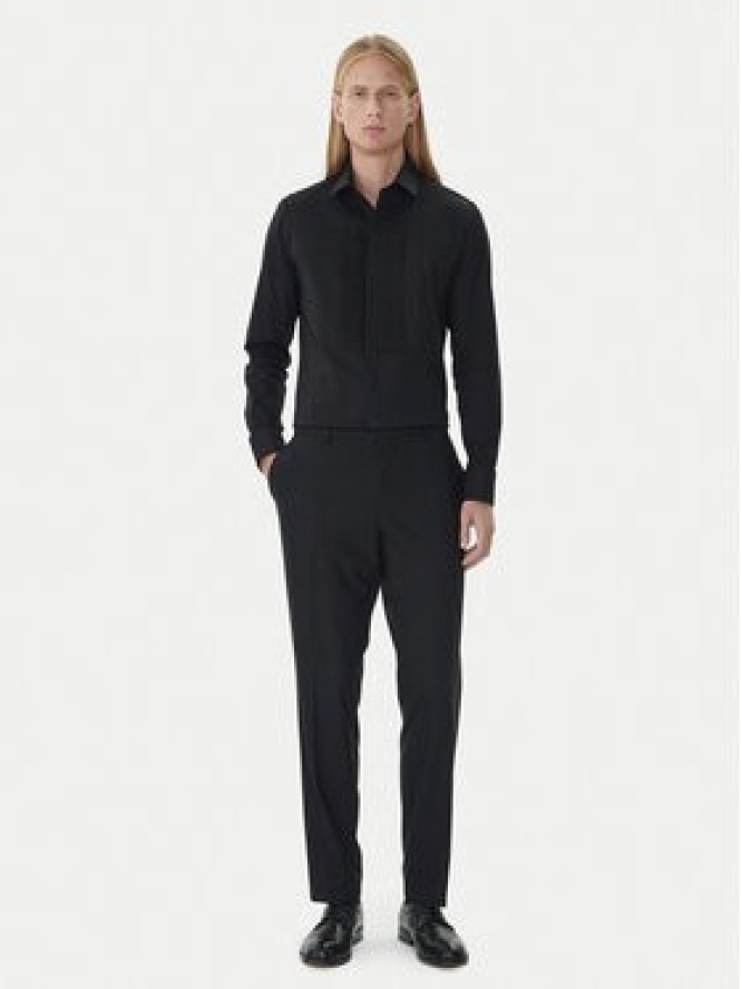 Calvin Klein Koszula LV019EU063 Czarny Slim Fit