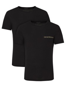 Emporio Armani Underwear Komplet t-shirtów EM000391 AF10779 MC005 Czarny Regular Fit