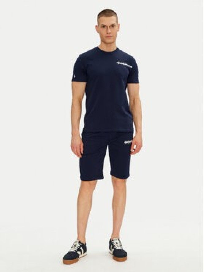 Polo Ralph Lauren Szorty sportowe 714966107003 Granatowy Regular Fit
