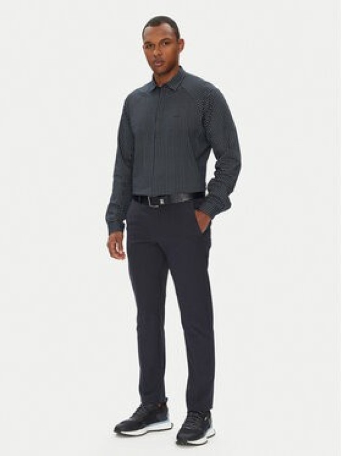 BOSS Koszula Excurse 50544843 Granatowy Regular Fit