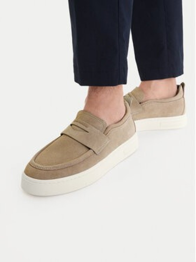 Armani Exchange Loafersy XM002632 AF19687 Z1030 Beżowy