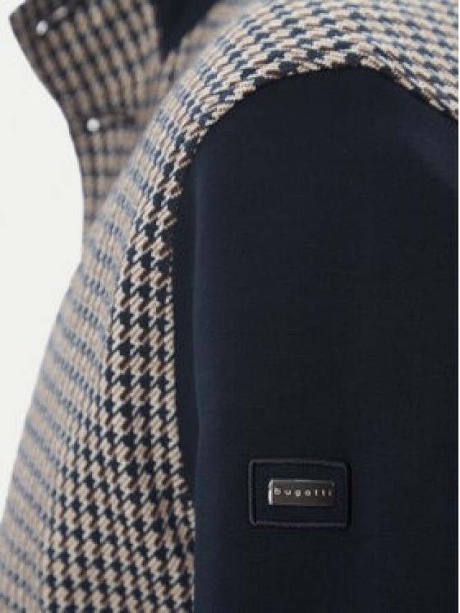 Bugatti Bluza 8750 75173C Granatowy Regular Fit