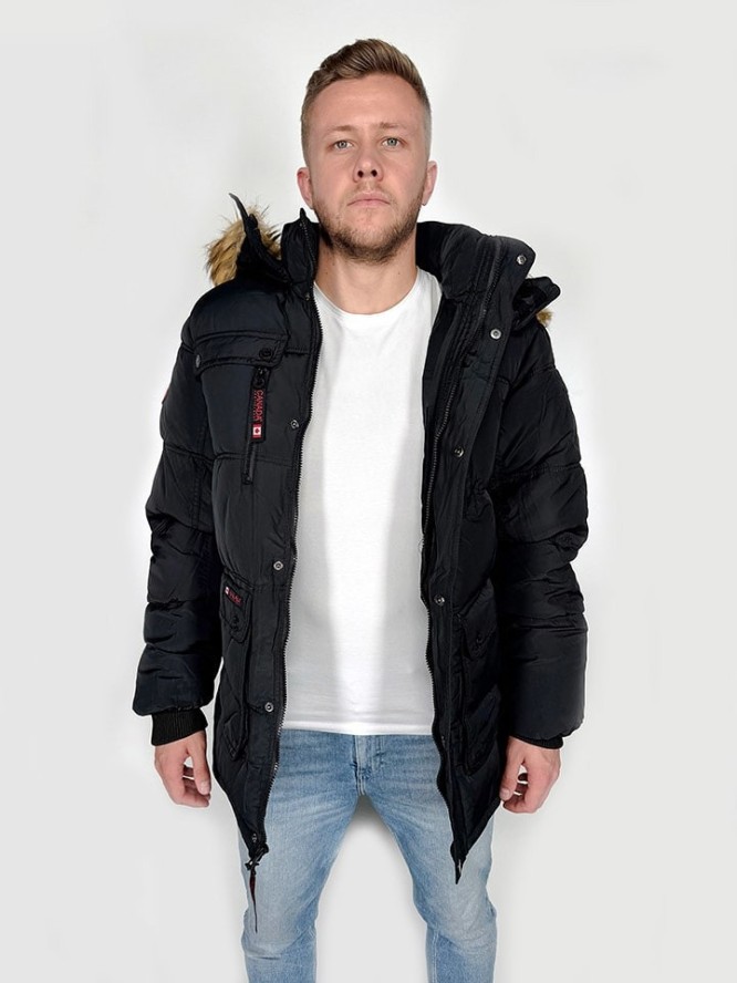 CANADA weather gear Kurtka zimowa w kolorze czarnym rozmiar: XL