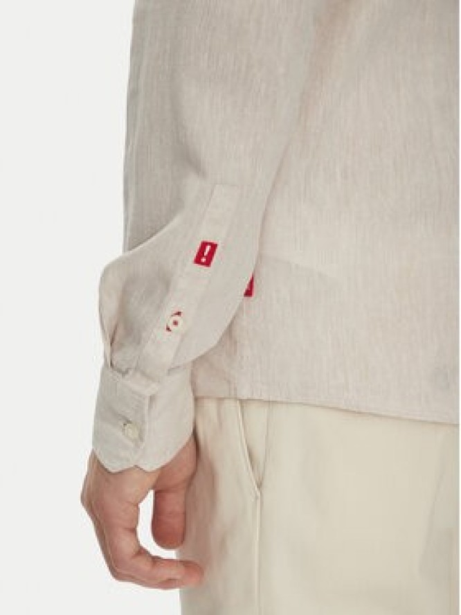 JOOP! Jeans Koszula 15 JJSH-92Hanson2K-W 30045977 Beżowy Regular Fit