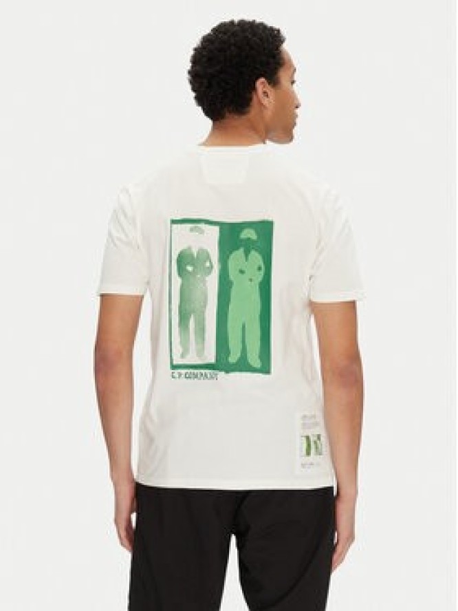 C.P. Company T-Shirt 18CMTS307A005431G Biały Regular Fit