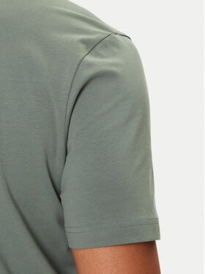 BOSS T-Shirt 50506373 Zielony Regular Fit