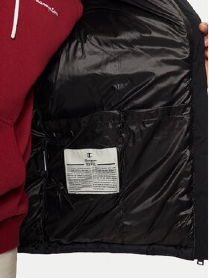 Champion Kurtka zimowa 220346 Czarny Regular Fit
