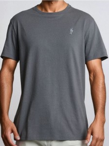 Koszulka regular fit - szary