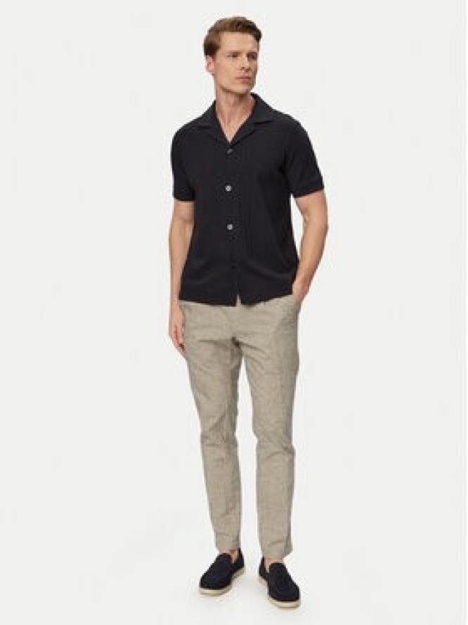 JOOP! Koszula Juanmanuel 30101936 Granatowy Regular Fit