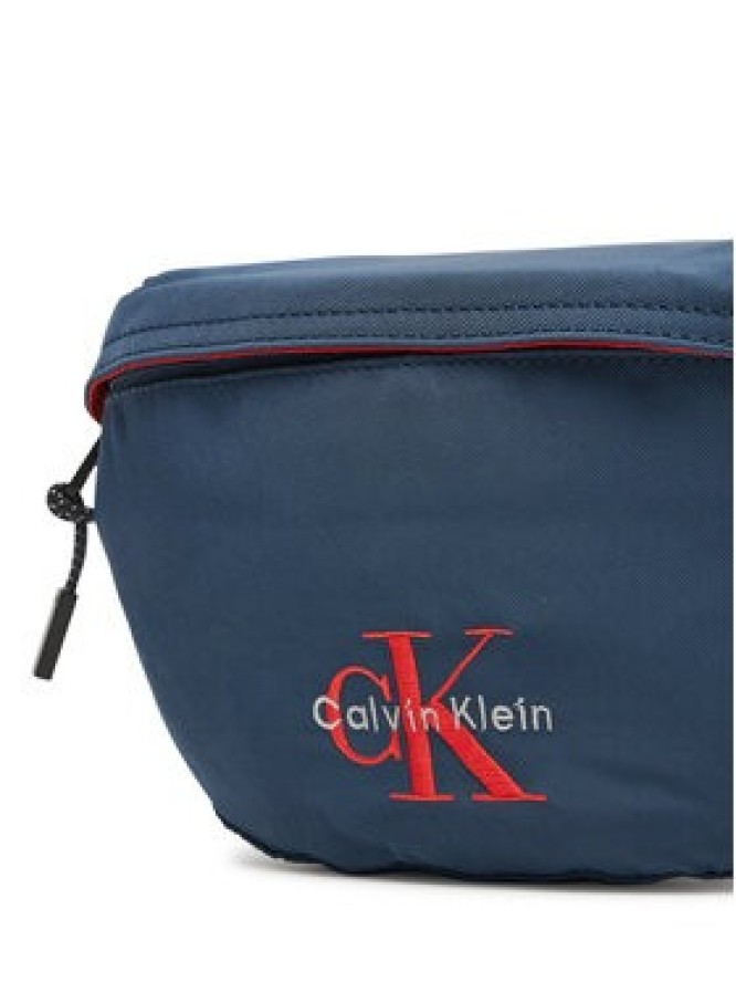 Calvin Klein Saszetka nerka Bold Waistbag LV04D3116G Granatowy
