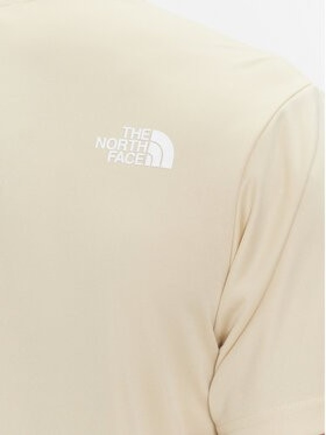 The North Face Koszulka techniczna Reaxion Easy NF0A4CDV Beżowy Regular Fit