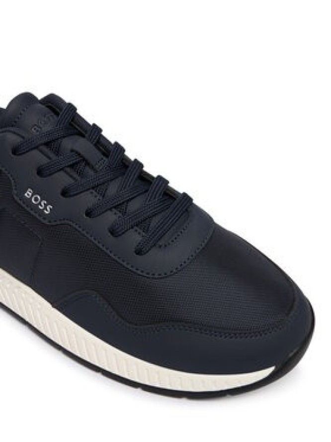 BOSS Sneakersy Titanium 50536481 Granatowy