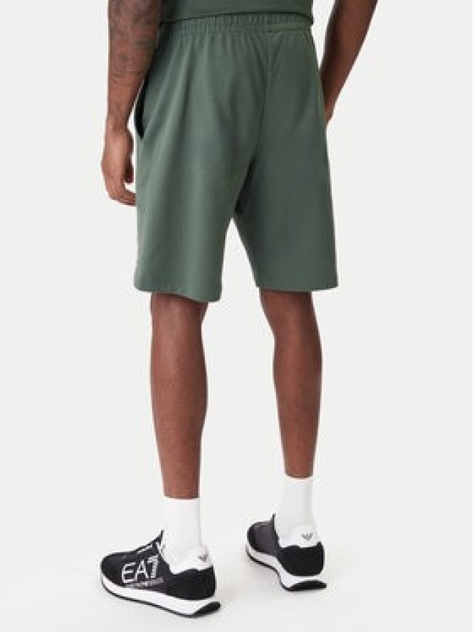 EA7 Emporio Armani T-Shirt 8NPS65 PJVRZ U7260 Zielony Regular Fit