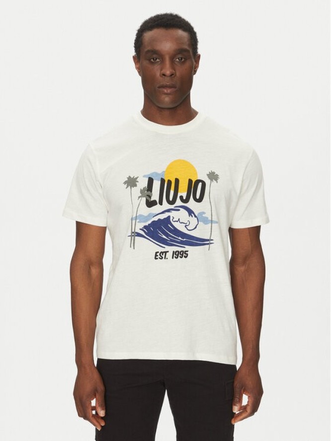 Liu Jo T-Shirt QA5274 J7734 Biały Regular Fit