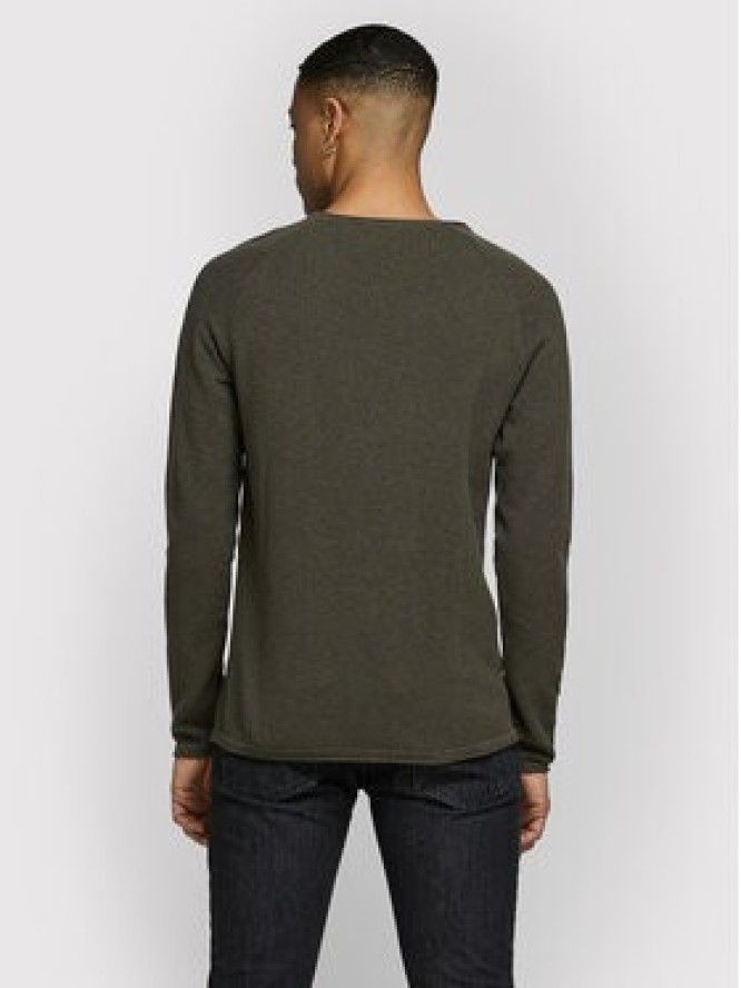 Jack & Jones Sweter Hill 12157321 Zielony Regular Fit