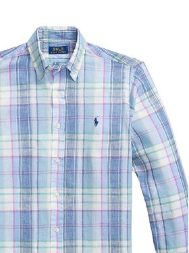 Polo Ralph Lauren Koszula 710B16705002 Niebieski Regular Fit