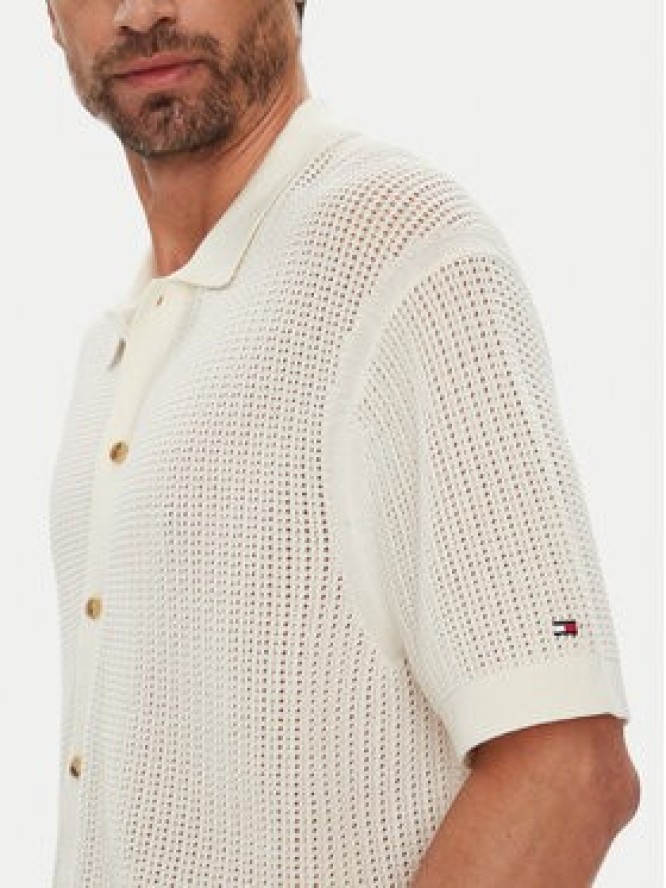 Tommy Hilfiger Koszula MW0MW39530 Beżowy Regular Fit