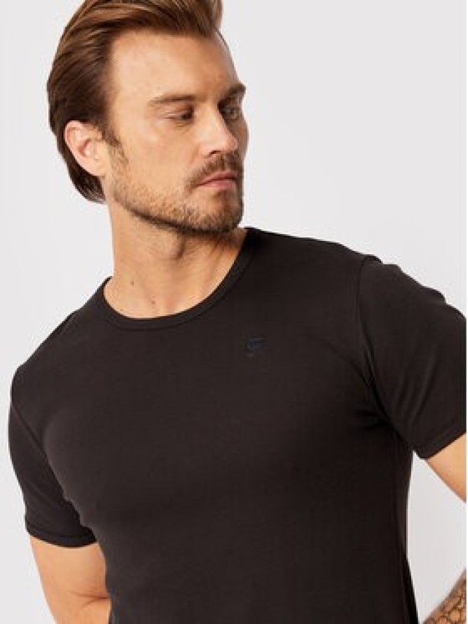 G-Star Raw Komplet t-shirtów Base D07205-124-990 Czarny Slim Fit