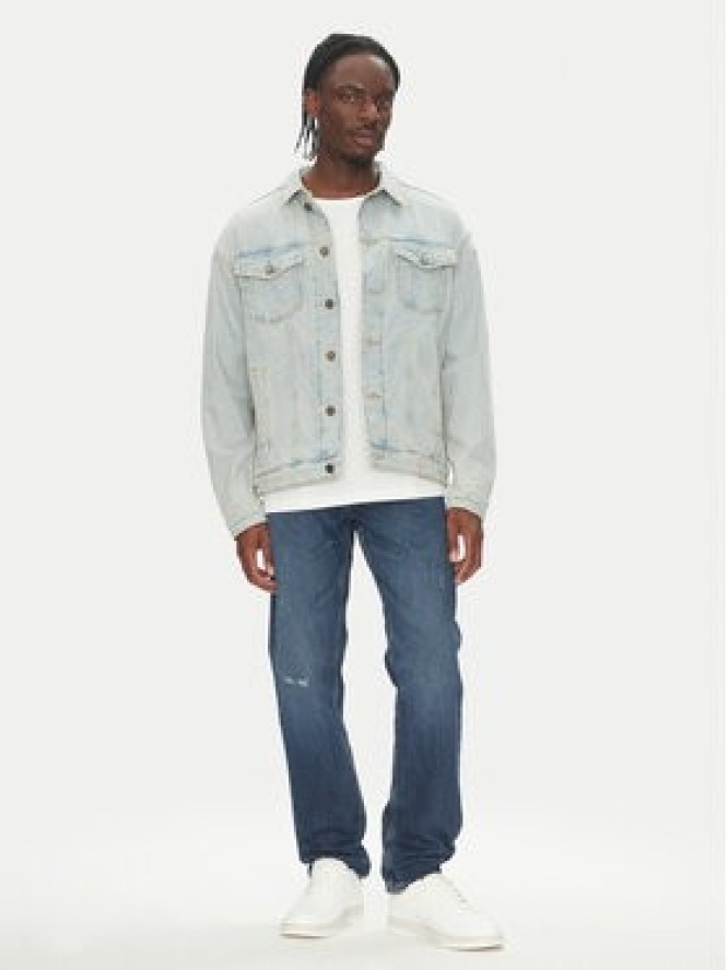 Guess Jeans Jeansy M5YA1C D5MK1 Granatowy Regular Fit