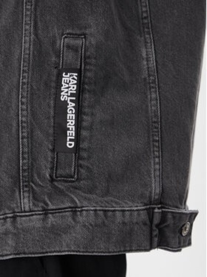 Karl Lagerfeld Jeans Kamizelka A2M14017 Szary Regular Fit