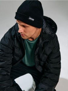 Czapka beanie - czarny