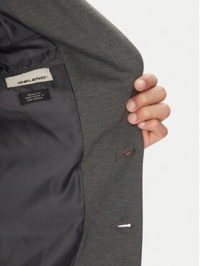 Blend Marynarka 20716657 Szary Regular Fit