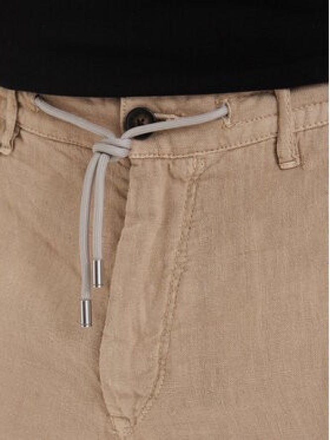 KARL LAGERFELD Chinosy 265358 562818 Beżowy Regular Fit