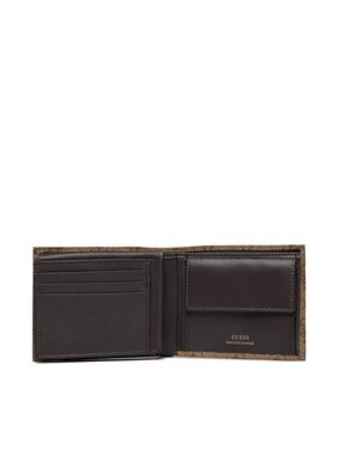 Guess Portfel SMVELE LEA24 Beżowy