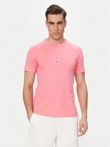 BOSS T-Shirt 50517970 Różowy jasny Slim Fit