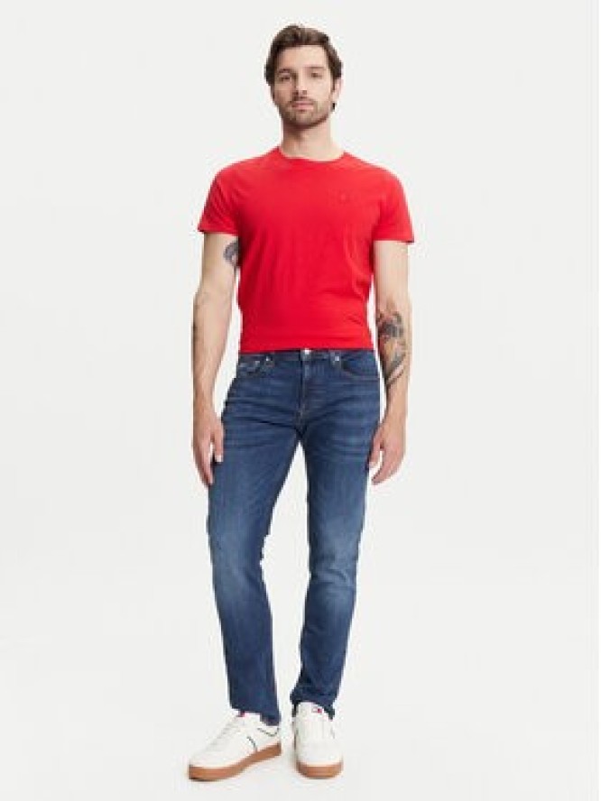 Tommy Jeans Jeansy Scanton DM0DM21890 Granatowy Slim Fit
