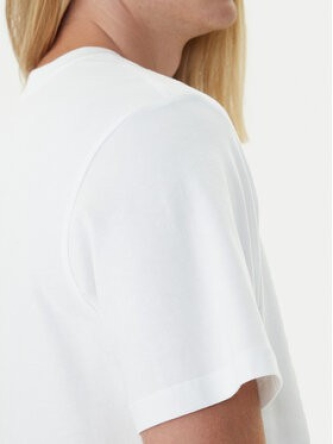 Calvin Klein T-Shirt LV04RD822G Biały Regular Fit