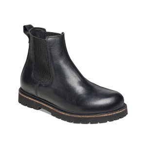 Buty trekkingowe Birkenstock Highwood Slip On Skórzane Czarne