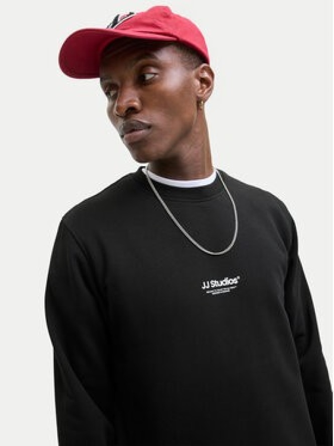 Jack & Jones Bluza Soho 12278791 Czarny Relaxed Fit