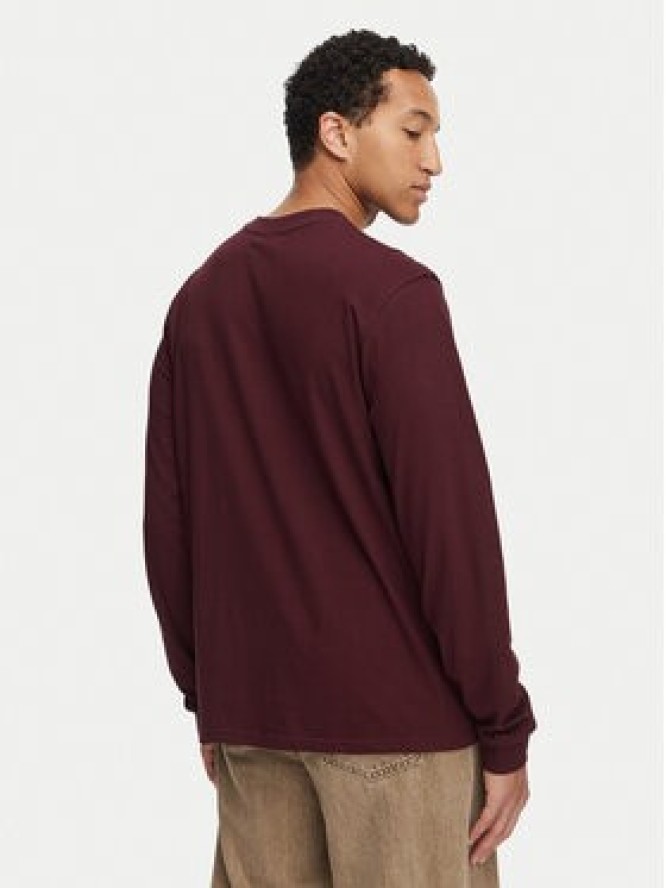 Reebok Longsleeve Feliks RK25738CCM Bordowy Regular Fit