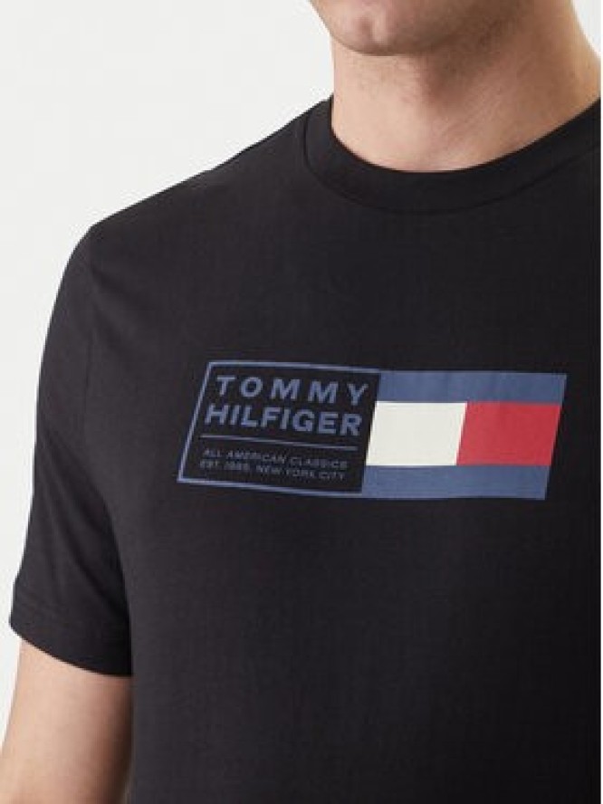 Tommy Hilfiger T-Shirt Brand Love Box MW0MW42366 Czarny Regular Fit