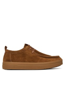 Tommy Hilfiger Półbuty Modern Light Suede Moc Toe Shoe FM0FM05501 Brązowy