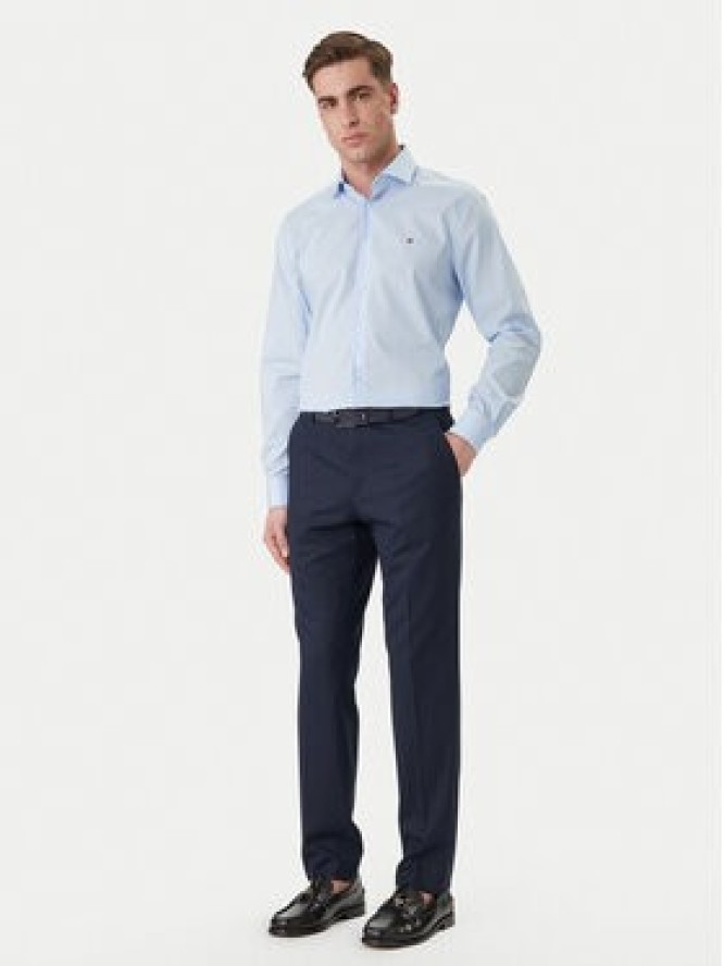 Tommy Hilfiger Koszula MW0MW43122 Błękitny Slim Fit