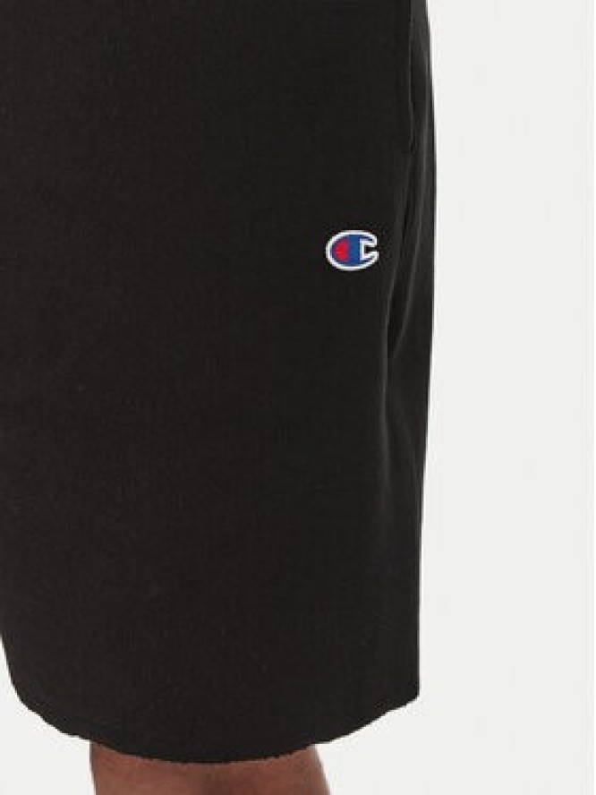 Champion Szorty sportowe 220764 Czarny Loose Fit