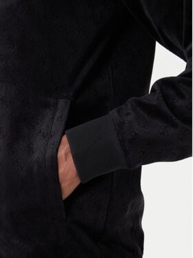 Guess Bluza Z6RQ01 KD612 Czarny Regular Fit