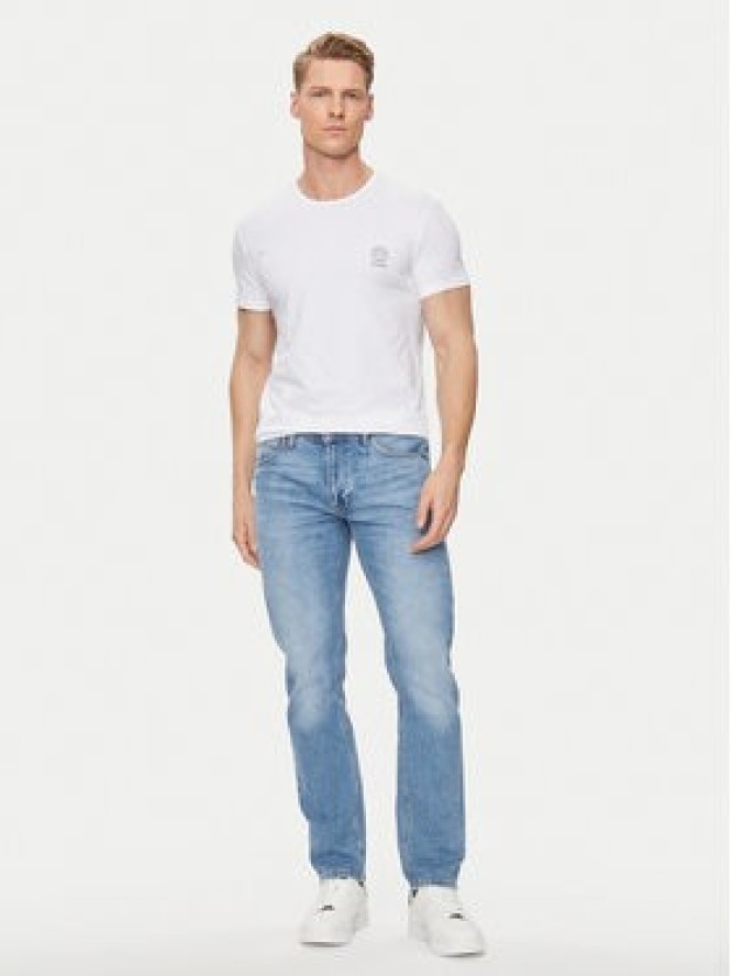 Versace T-Shirt Medusa AUU01005 Biały Slim Fit