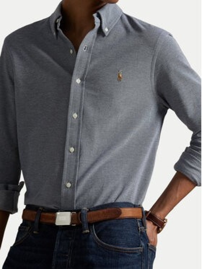 Polo Ralph Lauren Koszula 710979488002 Granatowy Regular Fit