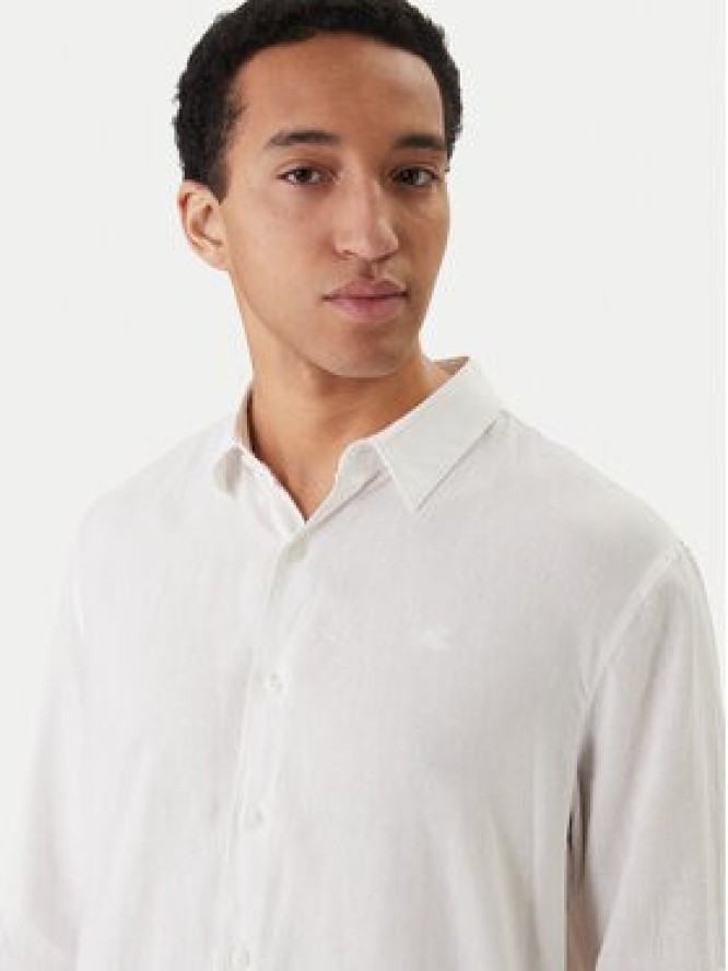 Calvin Klein Koszula LV04LE125G Biały Regular Fit